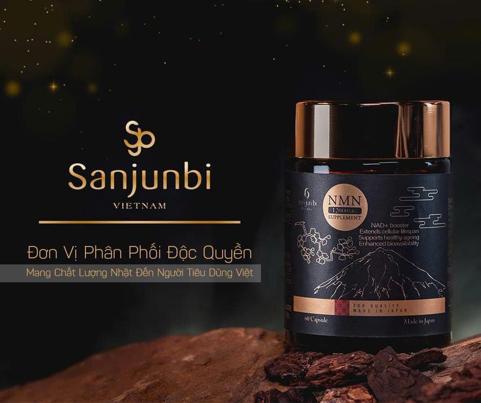 Thực phẩm bảo vệ sức khỏe SANJUNBI NMN SUPPLEMENT combo 5 lọ